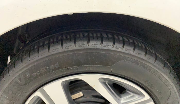 2020 Hyundai AURA SX 1.2 (O), Petrol, Manual, 12,191 km, Right Rear Tyre Tread