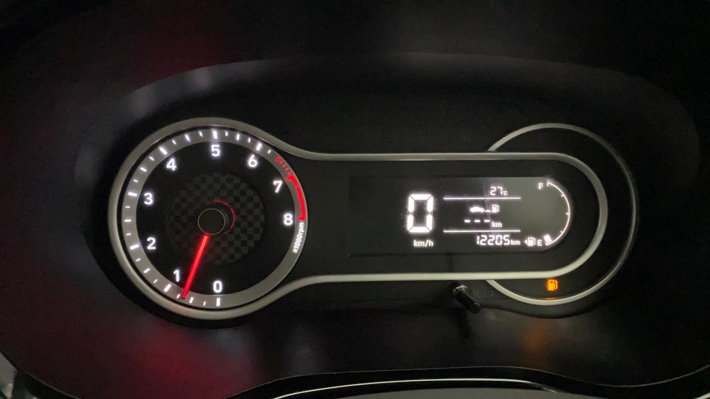 2020 Hyundai AURA SX 1.2 (O), Petrol, Manual, 12,215 km, Odometer Image
