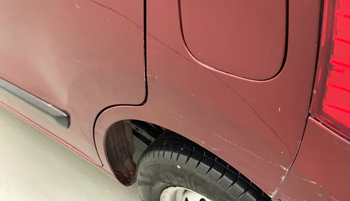 2012 Maruti Wagon R 1.0 LXI, Petrol, Manual, 65,900 km, Left quarter panel - Slightly dented