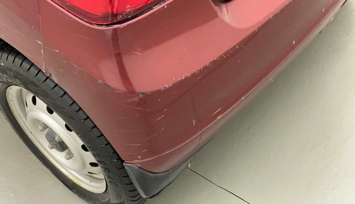 2012 Maruti Wagon R 1.0 LXI, Petrol, Manual, 65,900 km, Rear bumper - Minor scratches