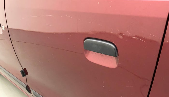 2012 Maruti Wagon R 1.0 LXI, Petrol, Manual, 65,900 km, Rear left door - Minor scratches