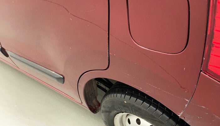 2012 Maruti Wagon R 1.0 LXI, Petrol, Manual, 65,900 km, Left quarter panel - Minor scratches