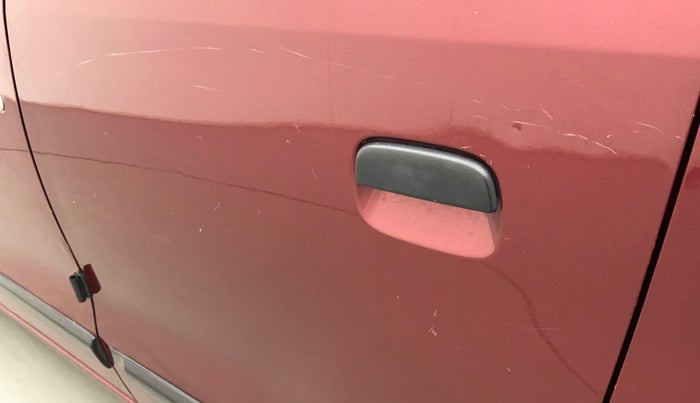 2012 Maruti Wagon R 1.0 LXI, Petrol, Manual, 65,900 km, Rear left door - Slightly dented