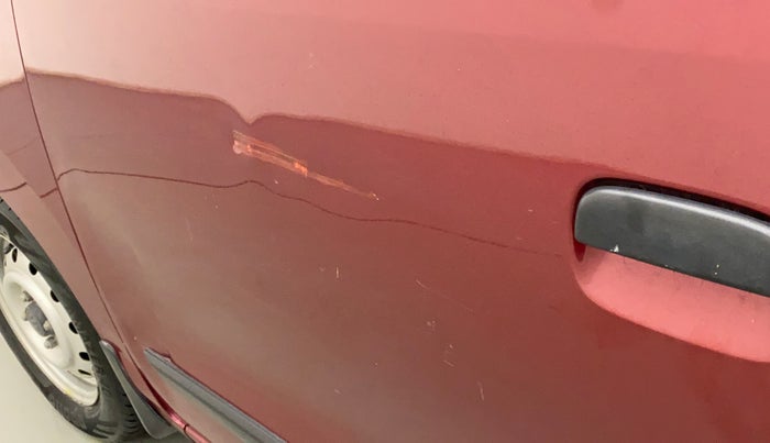 2012 Maruti Wagon R 1.0 LXI, Petrol, Manual, 65,900 km, Front passenger door - Slightly dented