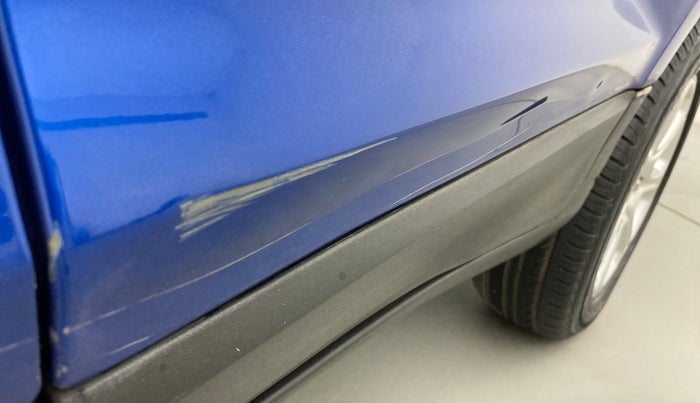 2018 Ford Ecosport TITANIUM + 1.5L PETROL AT, Petrol, Automatic, 31,153 km, Rear left door - Slightly dented