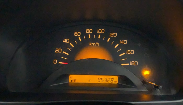 2015 Maruti Wagon R 1.0 LXI CNG, CNG, Manual, 95,391 km, Odometer Image