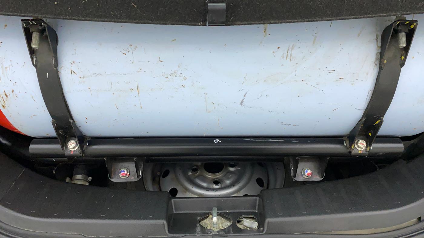 2015 Maruti Wagon R 1.0 LXI CNG, CNG, Manual, 95,391 km, Boot Inside