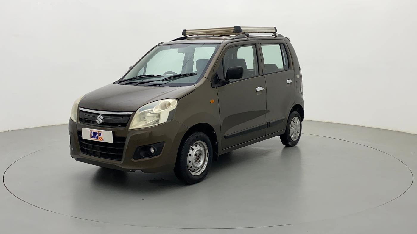 2015 Maruti Wagon R 1.0 LXI CNG, CNG, Manual, 95,391 km, Left Front Diagonal