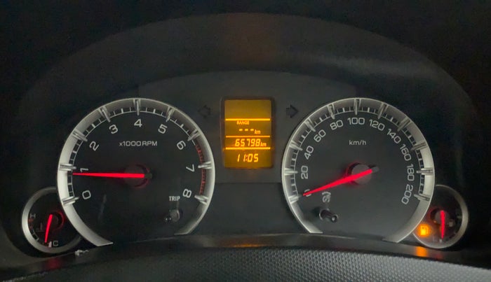 2017 Maruti Swift Dzire VXI, Petrol, Manual, 65,798 km, Odometer Image