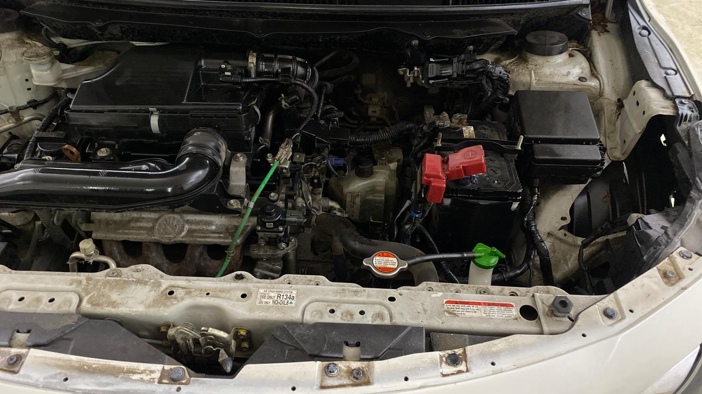 2024 Toyota Glanza V AMT, Petrol, Automatic, 49,209 km, Engine View - Left