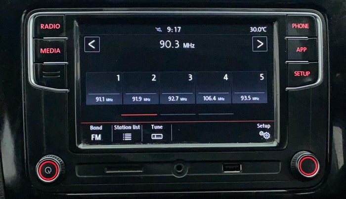 2018 Volkswagen Polo GT TSI AT, Petrol, Automatic, 1,23,890 km, Infotainment System