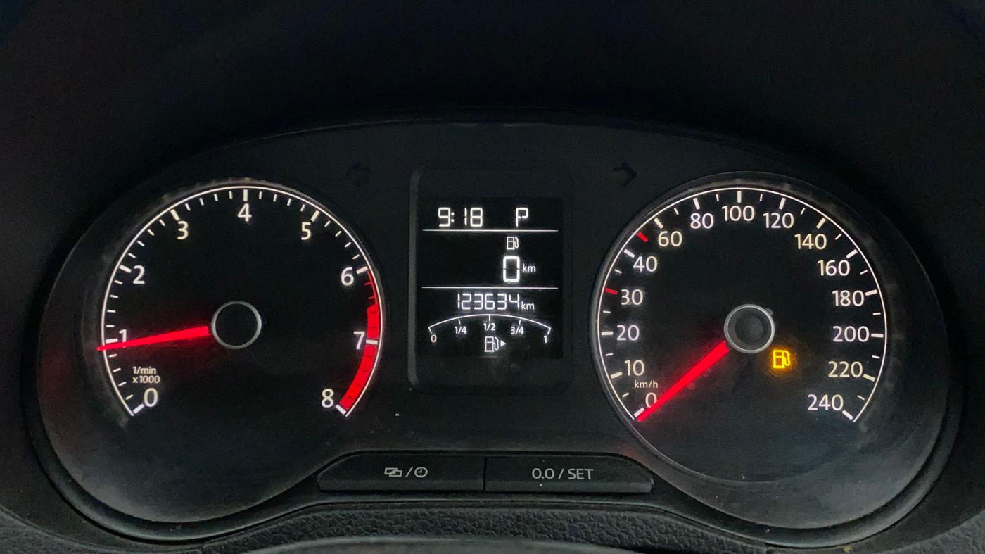 2018 Volkswagen Polo GT TSI AT, Petrol, Automatic, 1,23,890 km, Odometer Image