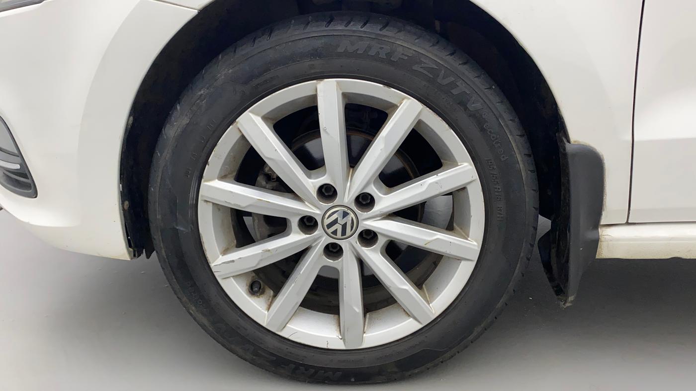 2018 Volkswagen Polo GT TSI AT, Petrol, Automatic, 1,23,890 km, Left Front Wheel