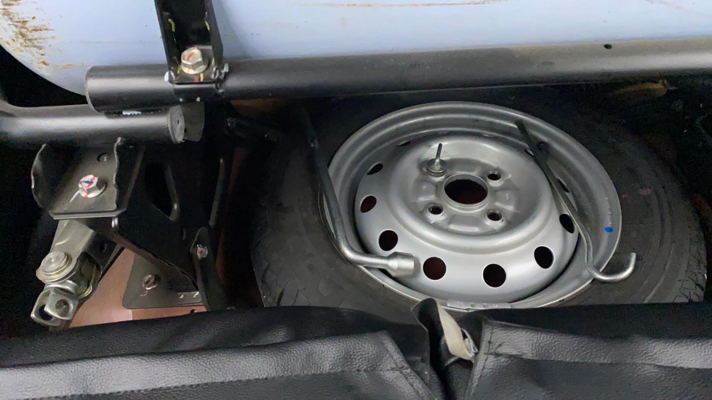 2018 Maruti Wagon R 1.0 LXI CNG, CNG, Manual, 68,209 km, Spare Tyre