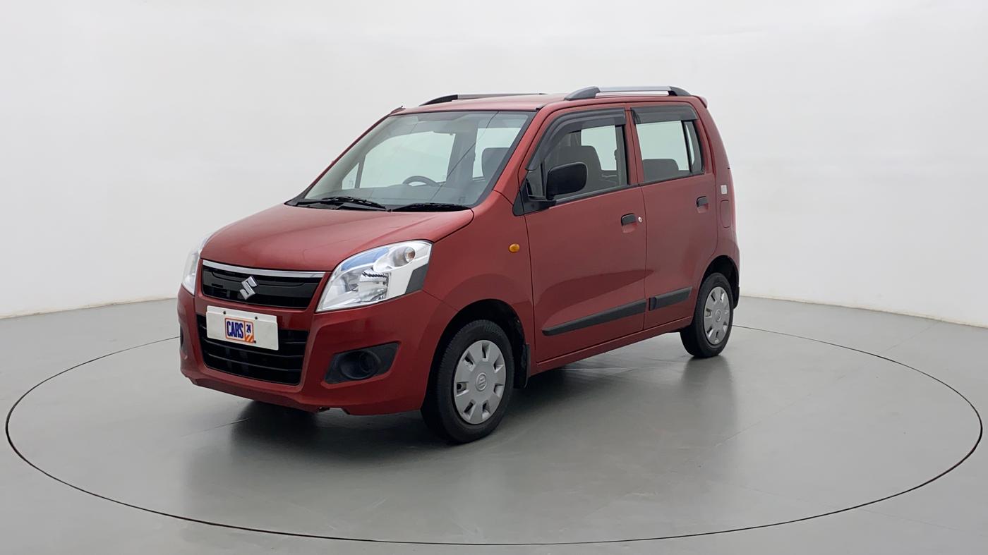 2018 Maruti Wagon R 1.0 LXI CNG, CNG, Manual, 68,209 km, Left Front Diagonal