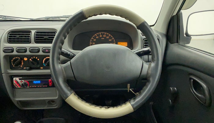 2012 Maruti Alto LXI, Petrol, Manual, 76,754 km, Steering Wheel Close Up