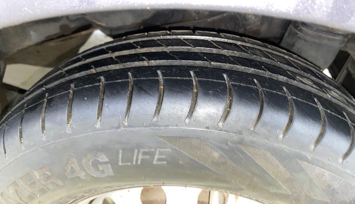 2014 Hyundai Eon ERA +, Petrol, Manual, 37,574 km, Left Rear Tyre Tread