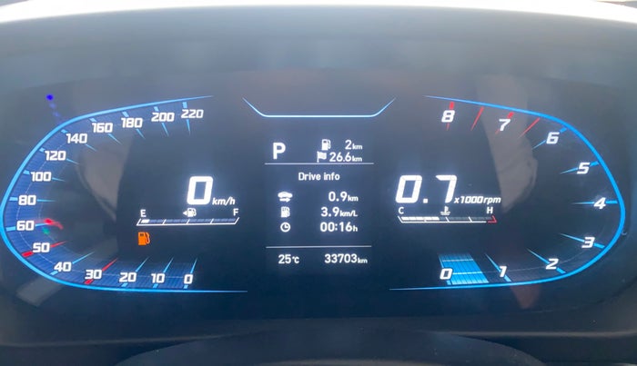 2022 Hyundai NEW I20 ASTA (O) 1.2 AT, Petrol, Automatic, 33,680 km, Odometer Image