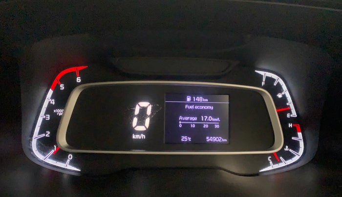 2021 KIA SONET HTX 1.5, Diesel, Manual, 54,901 km, Odometer Image