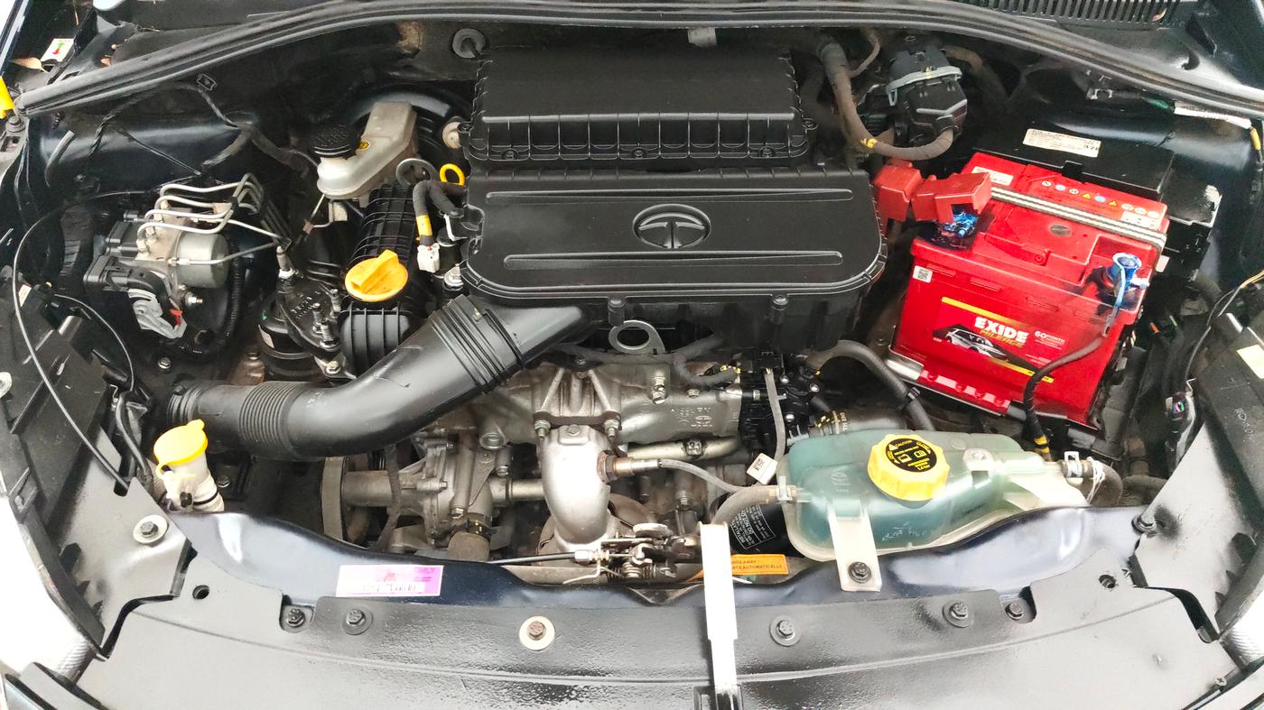 2022 Tata TIGOR XZ PLUS CNG, CNG, Manual, 76,762 km, Engine View