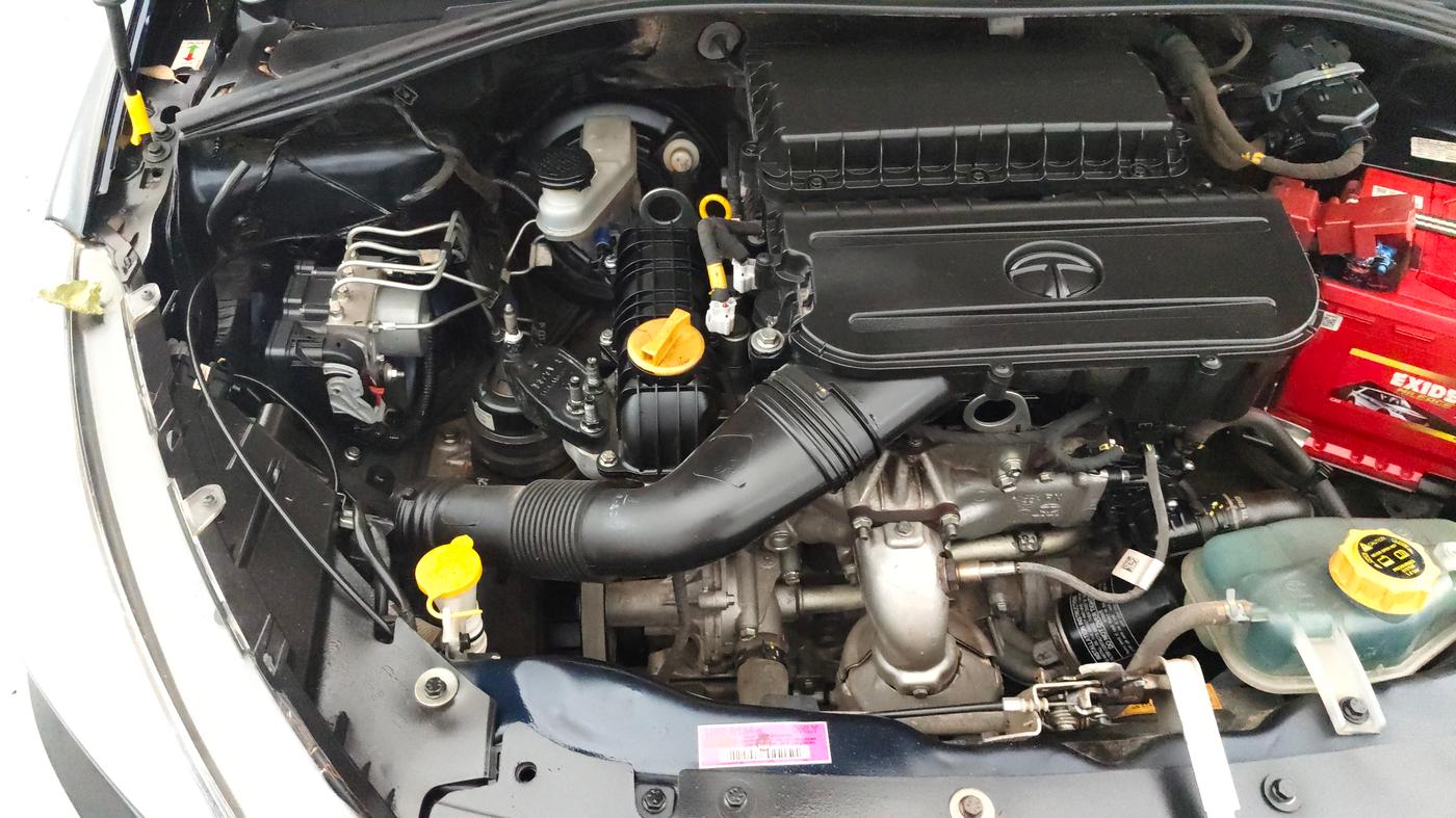 2022 Tata TIGOR XZ PLUS CNG, CNG, Manual, 76,762 km, Engine View - Right