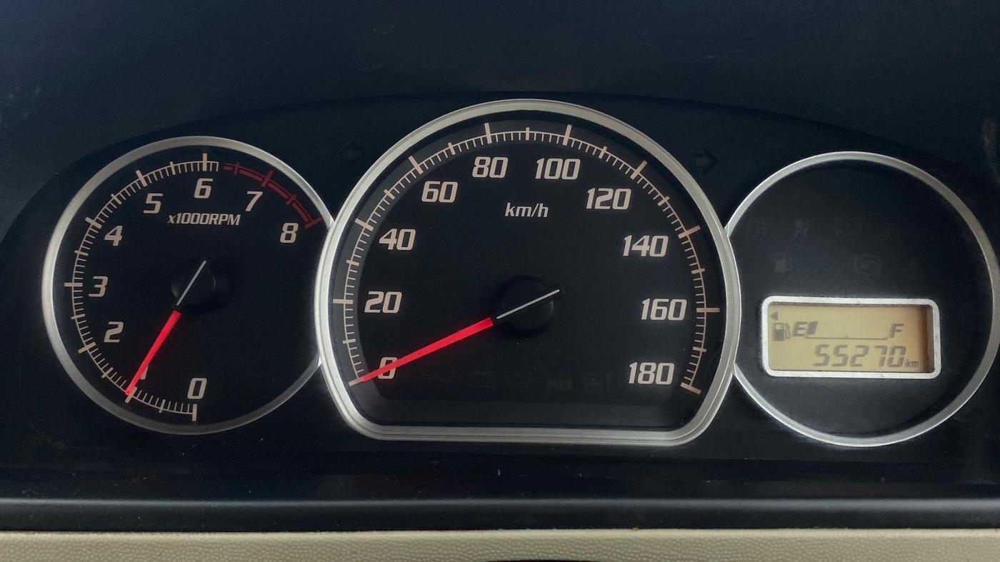 2013 Maruti Zen Estilo VXI, Petrol, Manual, 55,309 km, Odometer Image