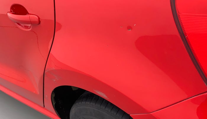 2017 Volkswagen Polo COMFORTLINE 1.2L, Petrol, Manual, 54,101 km, Left quarter panel - Minor scratches