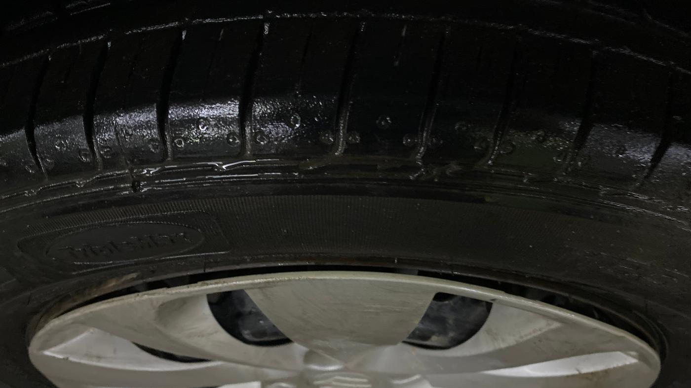 2018 Maruti Baleno DELTA CVT PETROL 1.2, Petrol, Automatic, 81,929 km, Right Front Tyre Tread