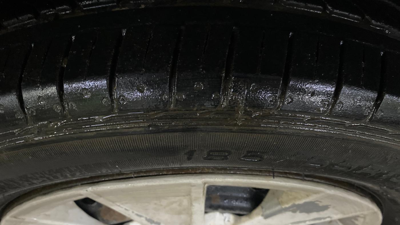 2018 Maruti Baleno DELTA CVT PETROL 1.2, Petrol, Automatic, 81,929 km, Left Front Tyre Tread