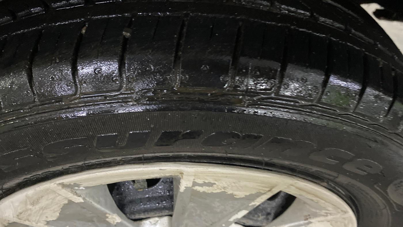2018 Maruti Baleno DELTA CVT PETROL 1.2, Petrol, Automatic, 81,929 km, Left Rear Tyre Tread