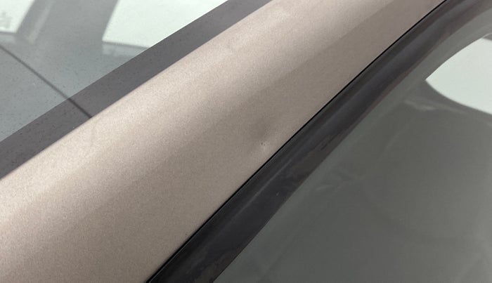 2017 Renault Kwid CLIMBER 1.0 AMT, Petrol, Automatic, 53,468 km, Left A pillar - Slightly dented