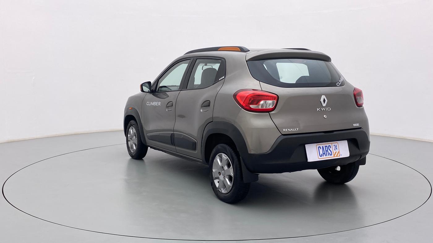 2017 Renault Kwid CLIMBER 1.0 AMT, Petrol, Automatic, 53,468 km, Left Back Diagonal