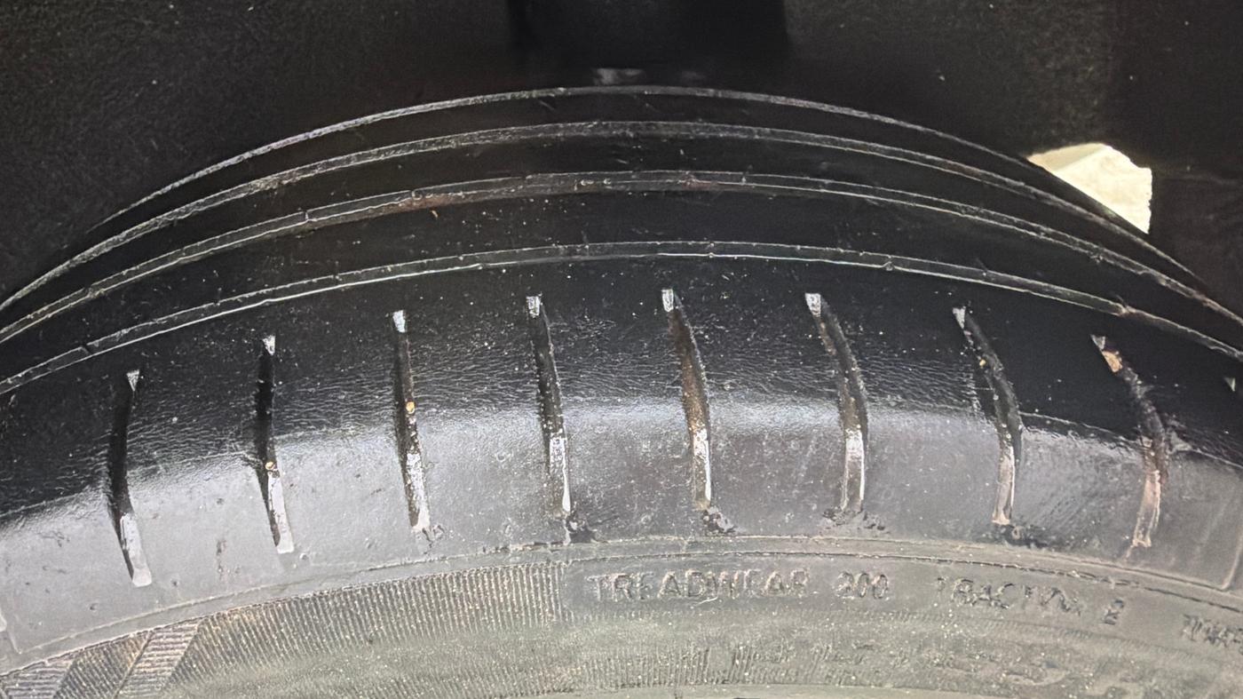 2020 Maruti Baleno ZETA CVT PETROL 1.2, Petrol, Automatic, 81,416 km, Left Rear Tyre Tread