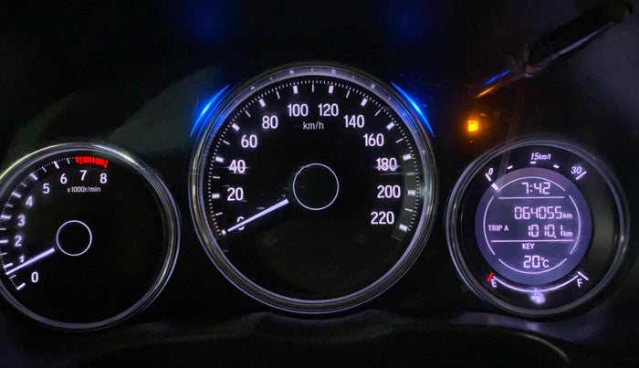 2019 Honda City 1.5L I-VTEC VX, CNG, Manual, 64,055 km, Odometer Image