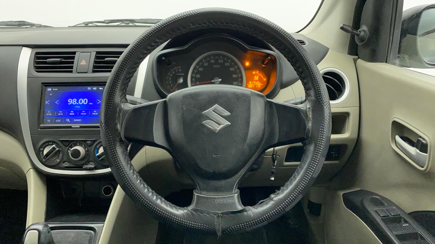 2015 Maruti Celerio VXI AMT, Petrol, Automatic, 91,740 km, Steering Wheel Close Up