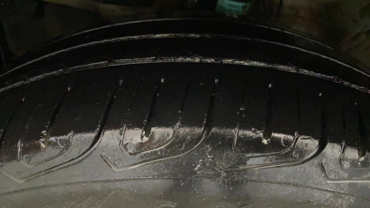 2021 Honda City 1.5L I-VTEC V MT 5TH GEN, CNG, Manual, 44,688 km, Left Front Tyre Tread