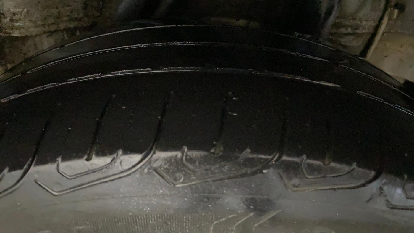 2021 Honda City 1.5L I-VTEC V MT 5TH GEN, CNG, Manual, 44,688 km, Left Rear Tyre Tread
