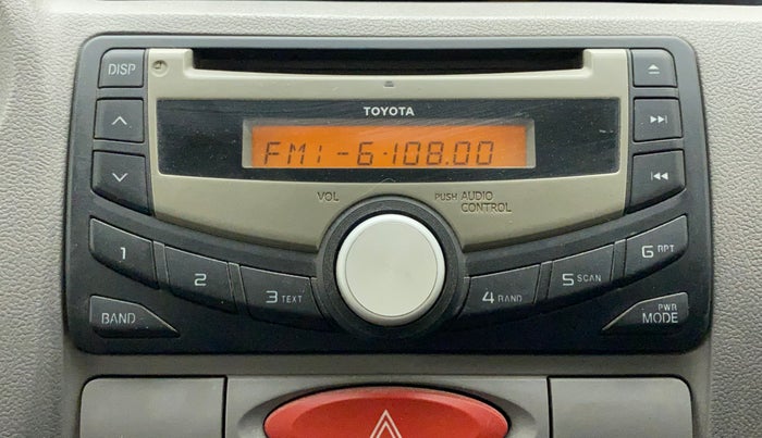 2011 Toyota Etios G, Petrol, Manual, 46,171 km, Infotainment System