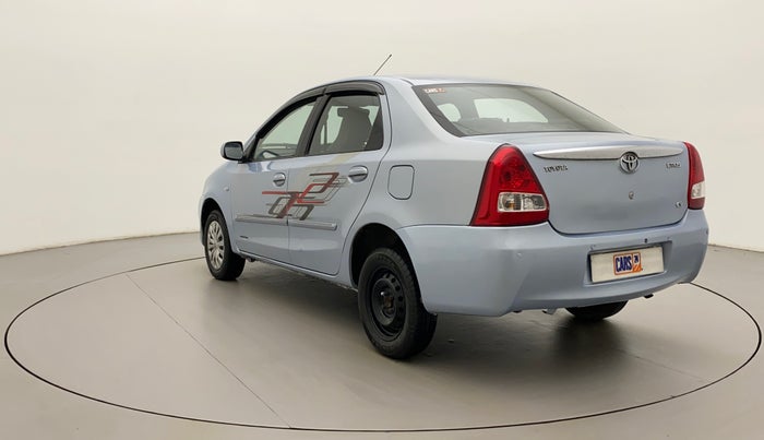 2011 Toyota Etios G, Petrol, Manual, 46,171 km, Left Back Diagonal