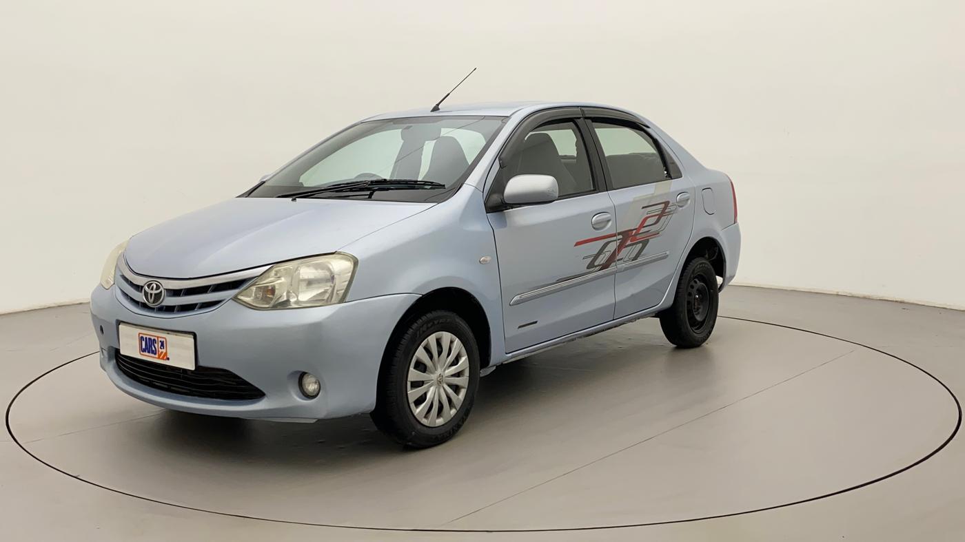 2011 Toyota Etios G, Petrol, Manual, 46,171 km, Left Front Diagonal