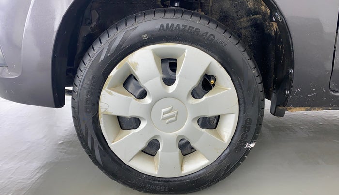 2017 Maruti Alto K10 VXI P, Petrol, Manual, 45,000 km, Left Front Wheel