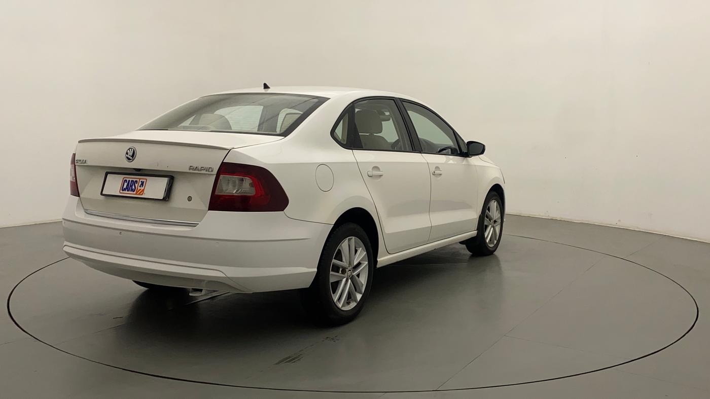 2018 Skoda Rapid STYLE 1.6 MPI, Petrol, Manual, 59,936 km, Right Back Diagonal