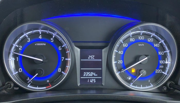 2020 Maruti Baleno DELTA PETROL 1.2, Petrol, Manual, 33,684 km, Odometer Image