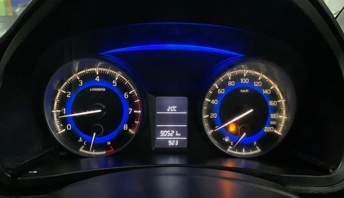 2018 Maruti Baleno DELTA 1.2 K12, Petrol, Manual, 90,508 km, Odometer Image