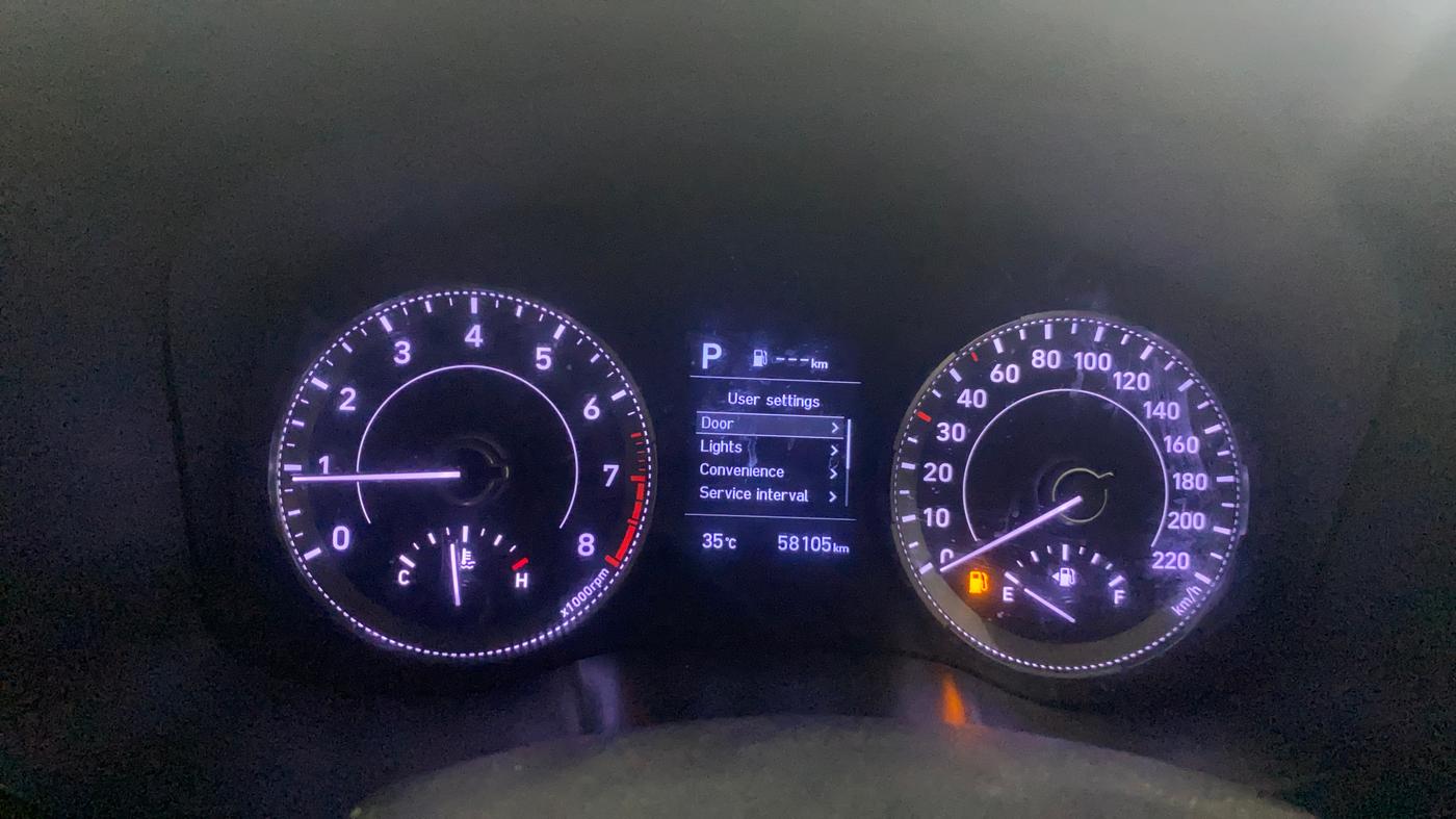 2019 Hyundai VENUE SX PLUS 1.0 TURBO DCT, Petrol, Automatic, 58,077 km, Odometer Image