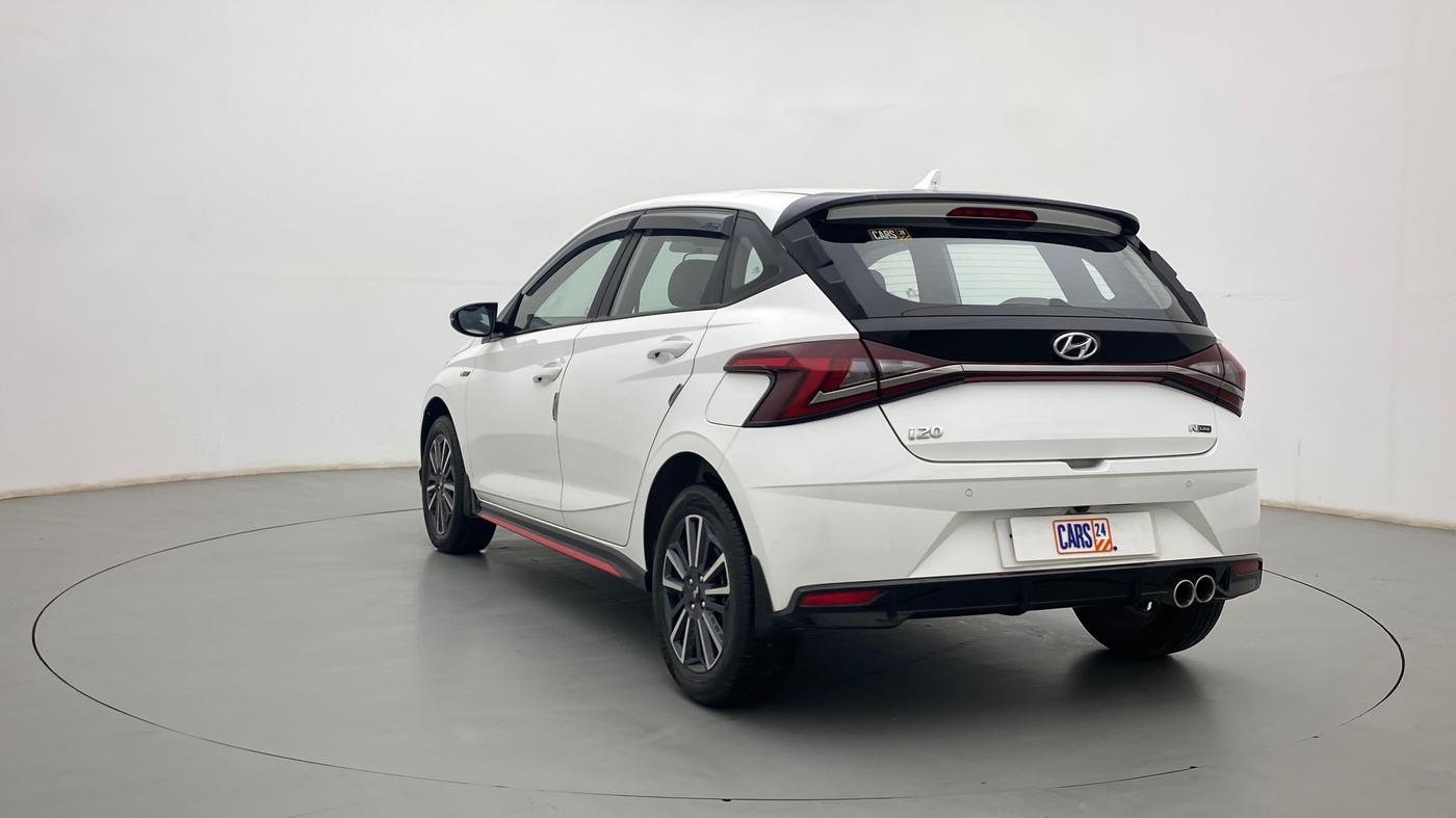 2021 Hyundai NEW I20 N LINE N6 1.0 TURBO GDI IMT, Petrol, Manual, 10,542 km, Left Back Diagonal