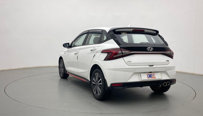 2021 Hyundai NEW I20 N LINE N6 1.0 TURBO GDI IMT, Petrol, Manual, 10,542 km, Left Back Diagonal