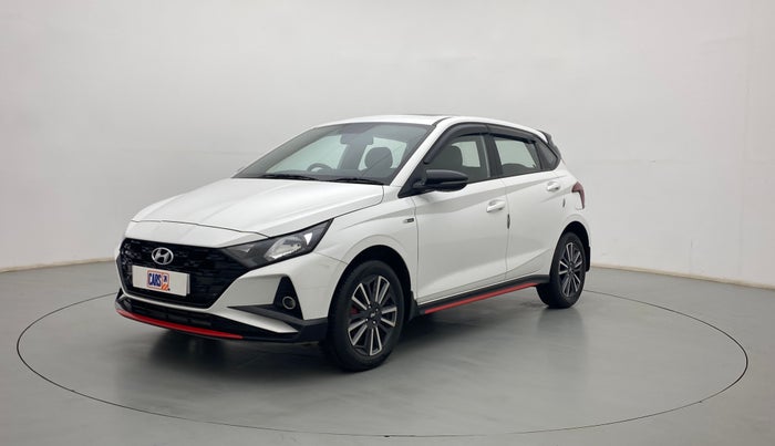 2021 Hyundai NEW I20 N LINE N6 1.0 TURBO GDI IMT, Petrol, Manual, 10,542 km, Left Front Diagonal