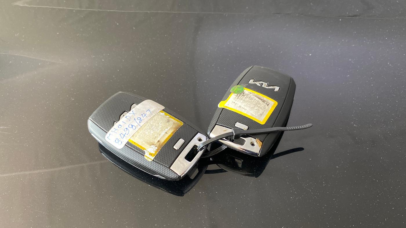 2022 KIA SELTOS  HTX IVT G, Petrol, Automatic, 99,079 km, Key Close Up