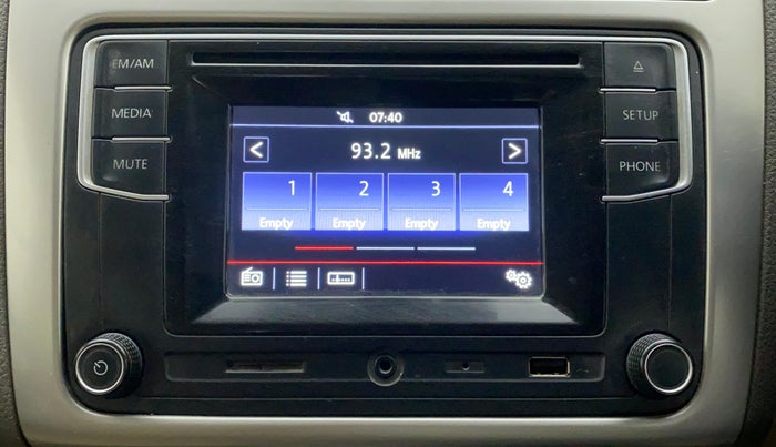 2017 Volkswagen Vento HIGHLINE PETROL AT, Petrol, Automatic, 89,137 km, Infotainment System